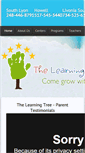 Mobile Screenshot of learningtreechildcare.com